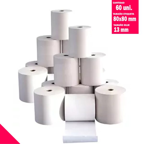 Rollo Térmico 80x80x 60 unidades